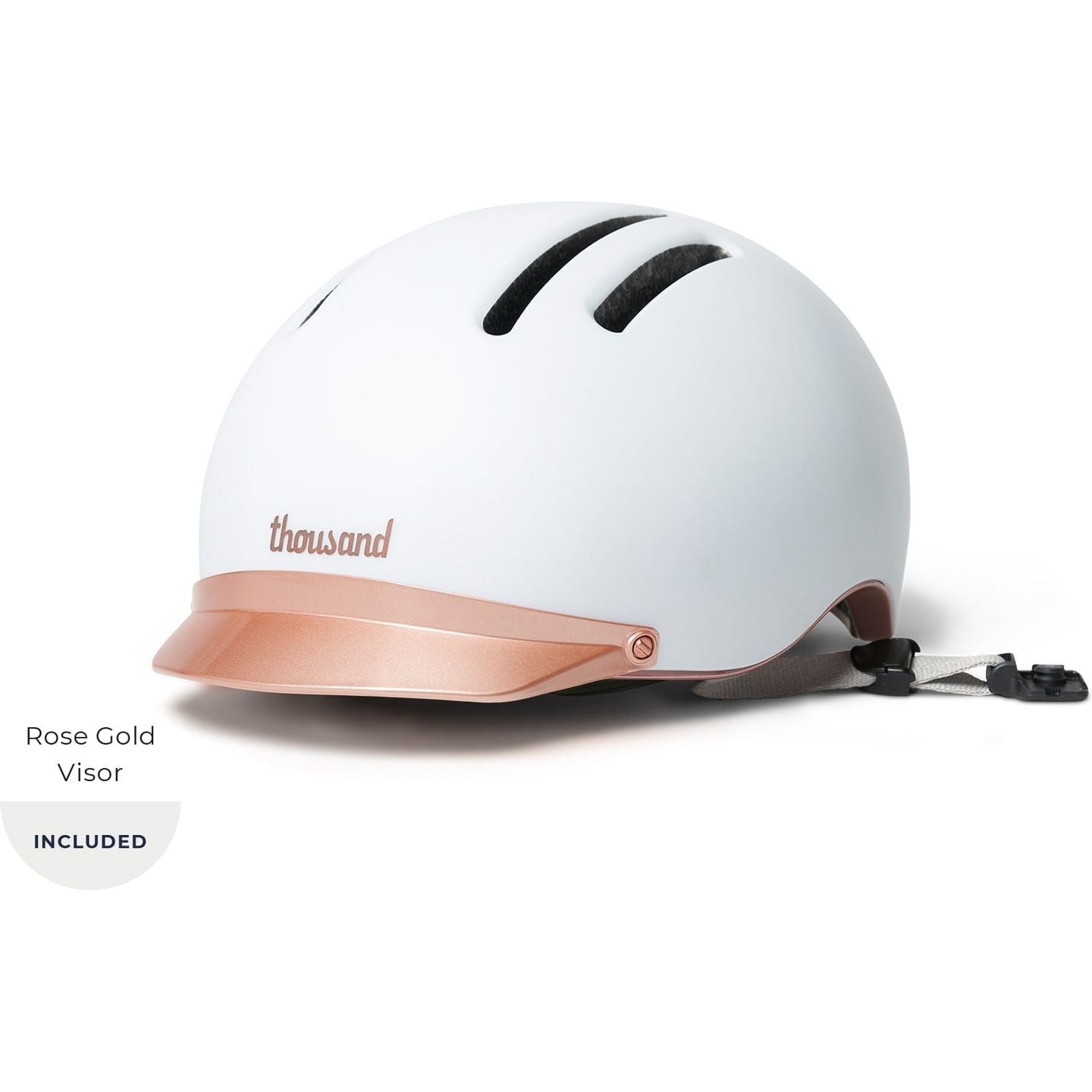 Thousand Chapter MIPS Bike Helmet, White - Wing Bikes