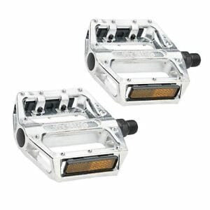 Wing Bike Silver Wellgo Platform Pedals